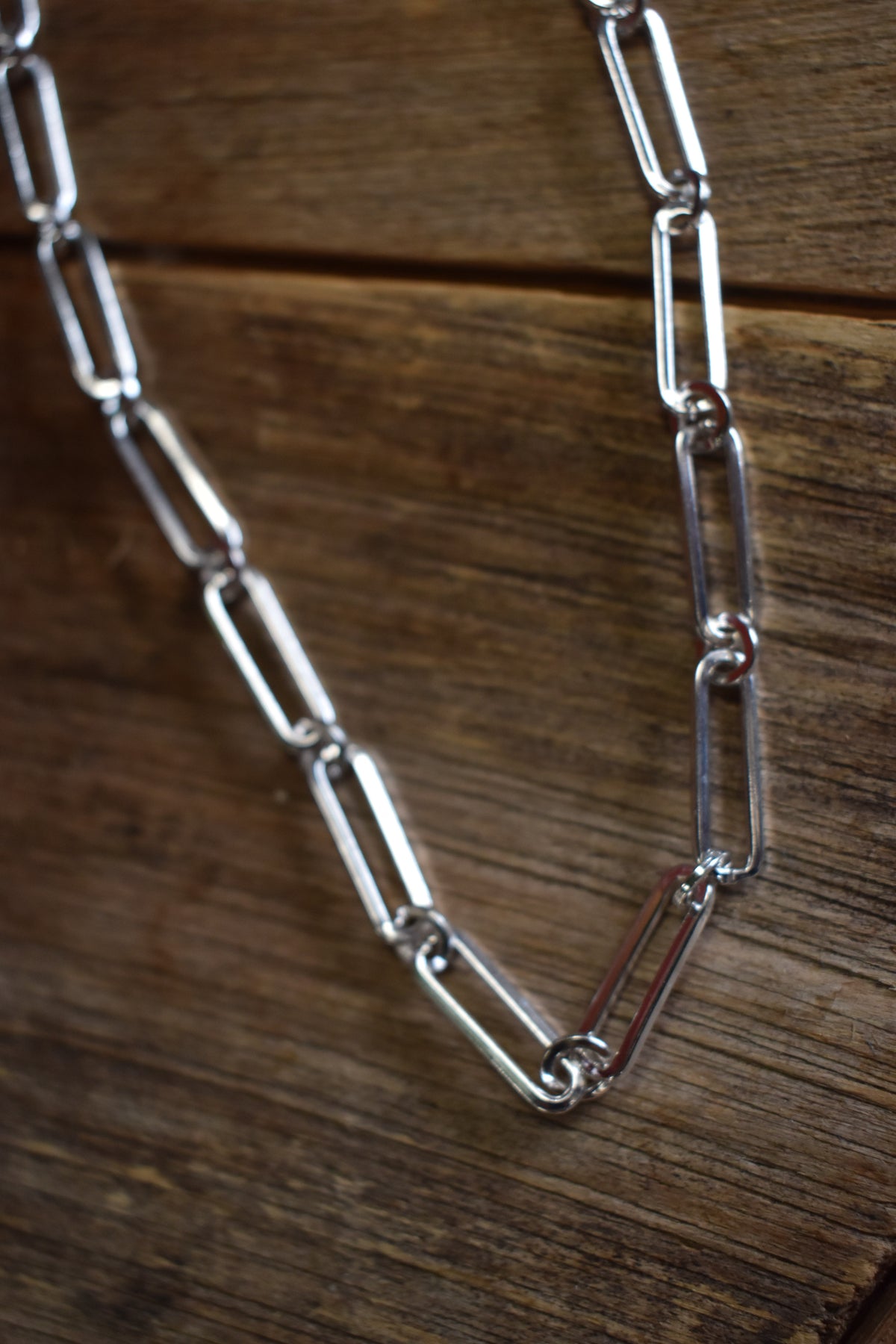 Chunky Paperclip Necklace