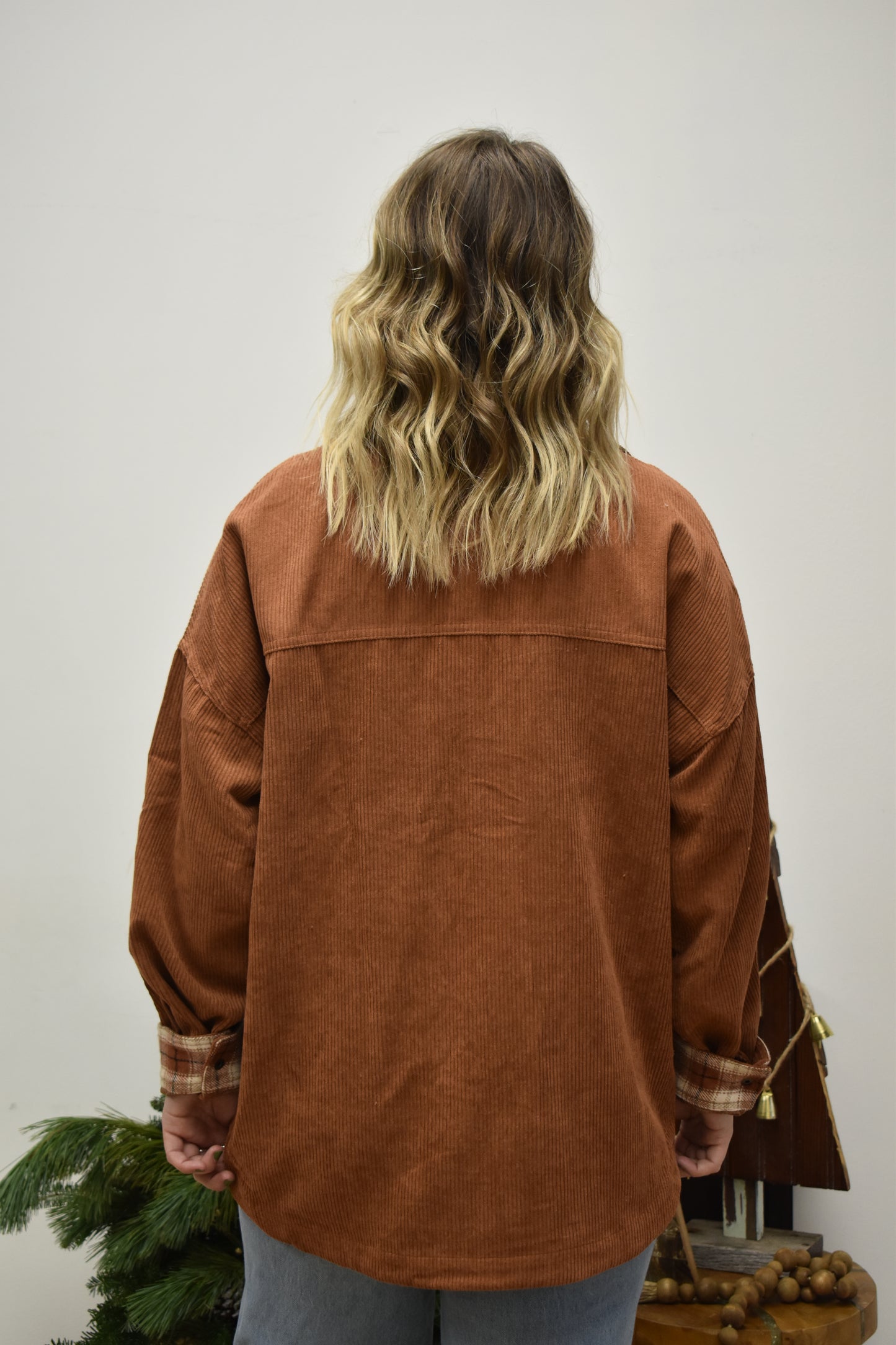 Rust Corduroy Jacket