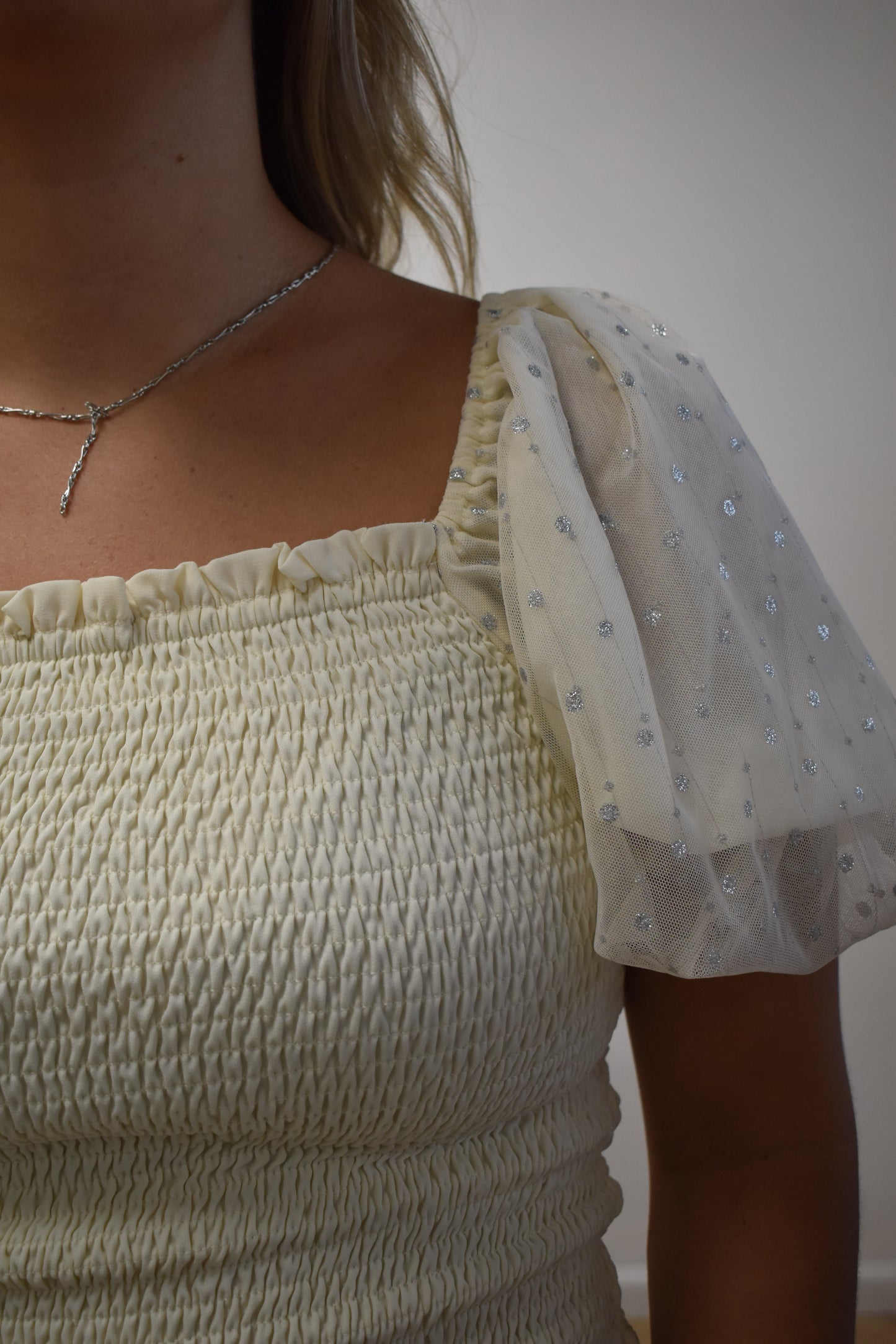 Moonpetal Puff Sleevetop