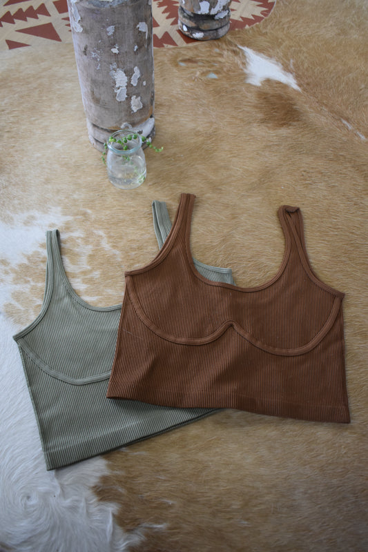 Ribbed Underline Bra