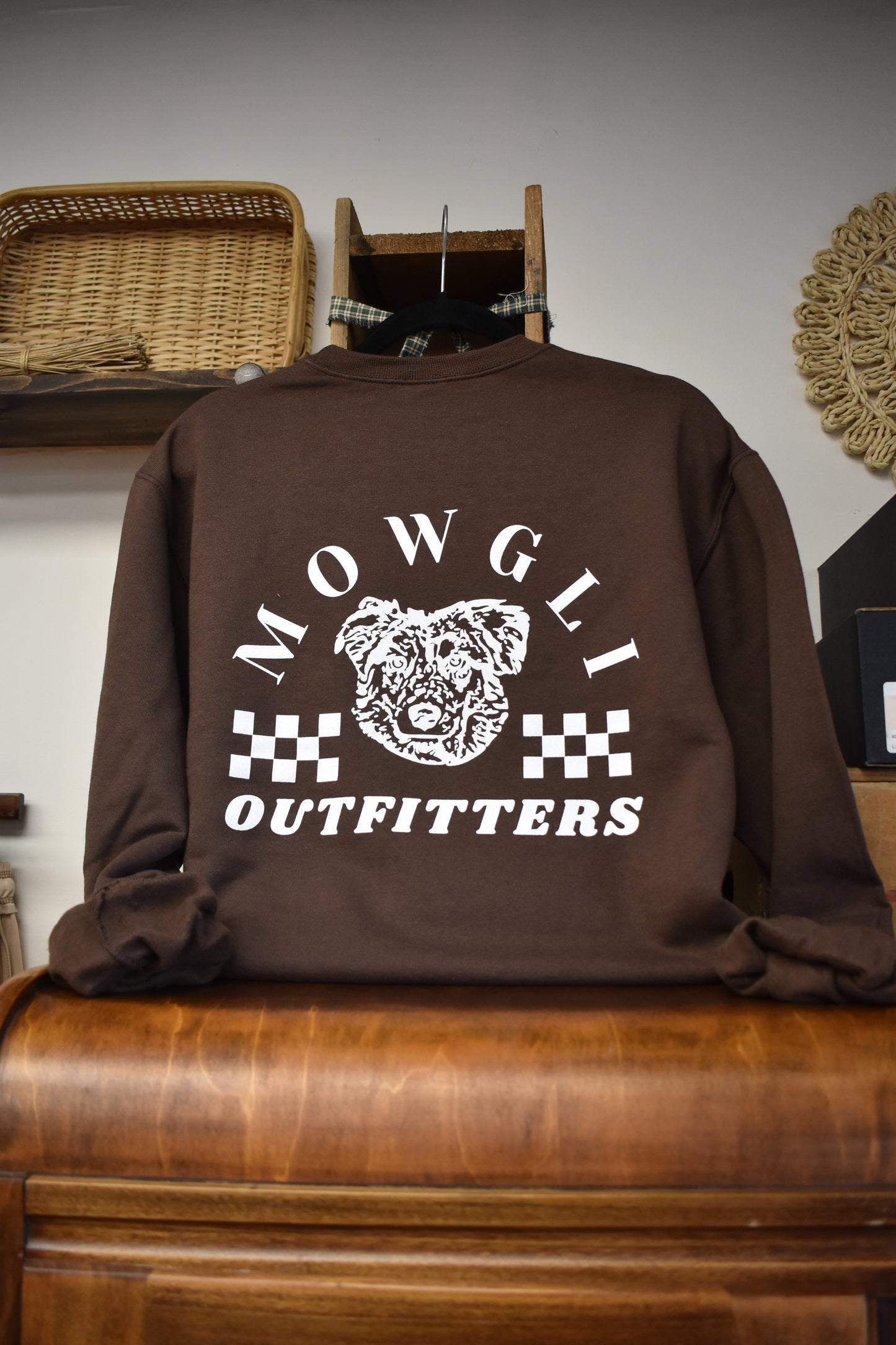 Brown Mowgli Crewneck