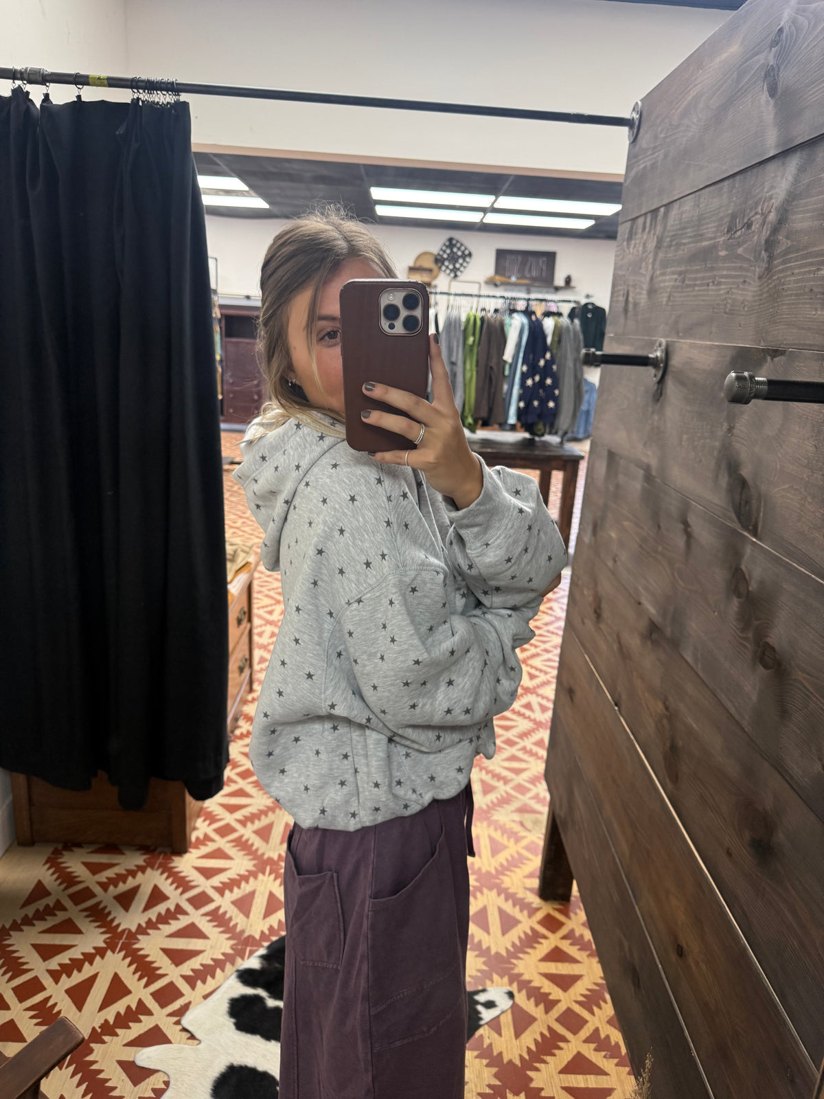 Star Washed Hoodie