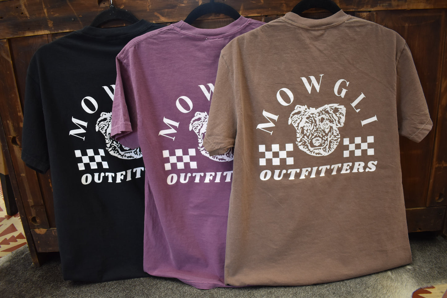 Mowgli Checkered Tee