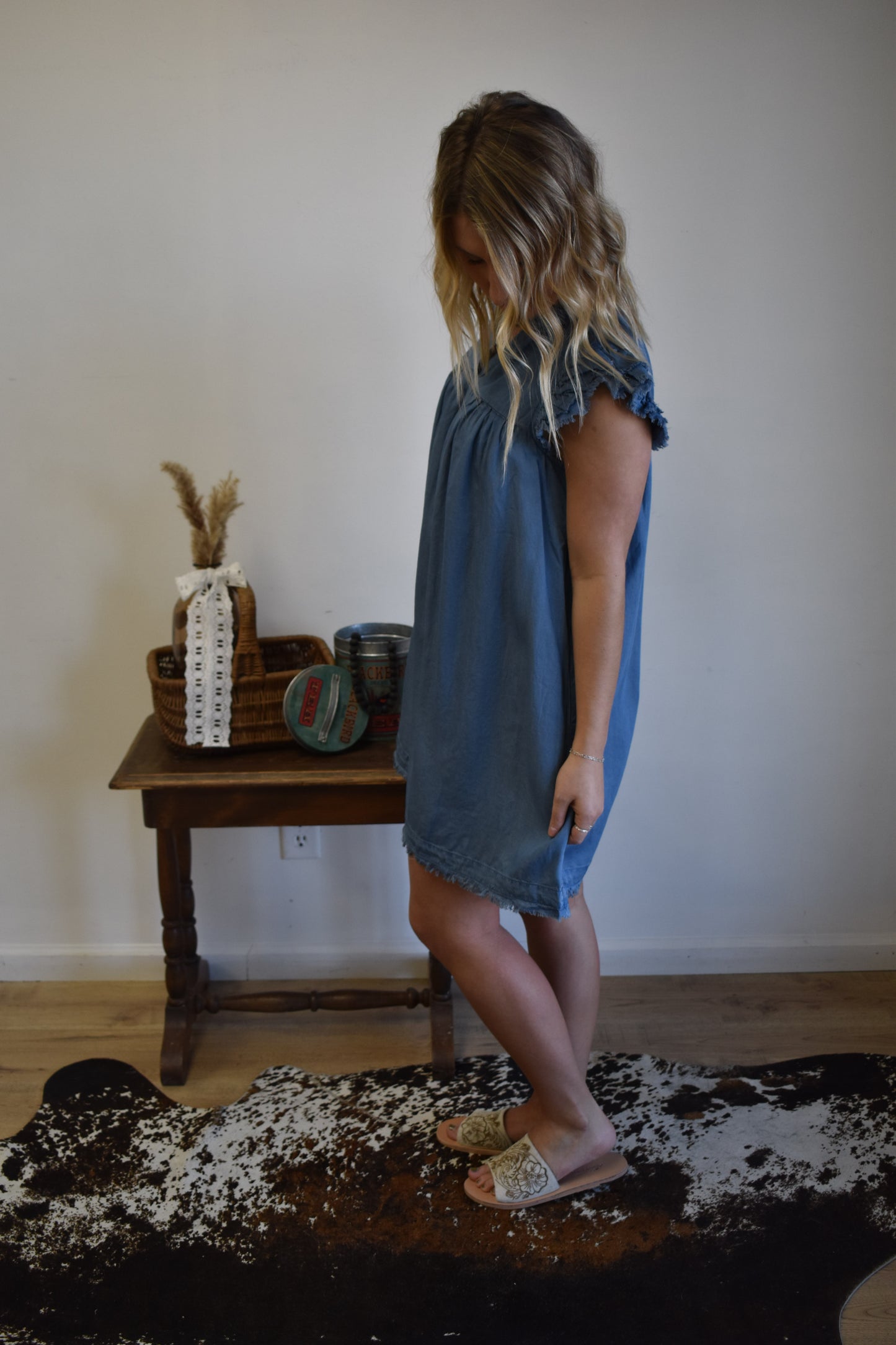 Tallulah Denim Dress￼
