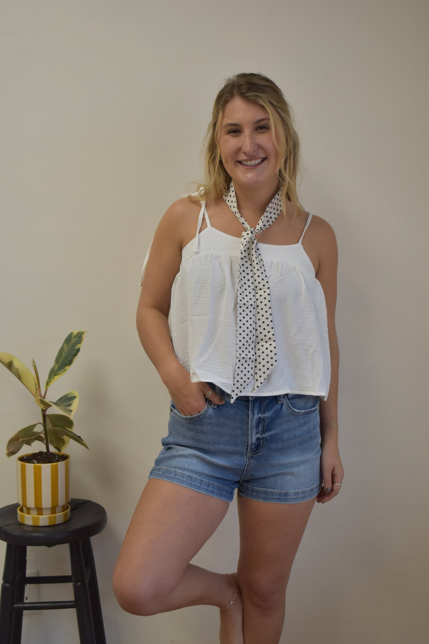 The Ann Denim Shorts