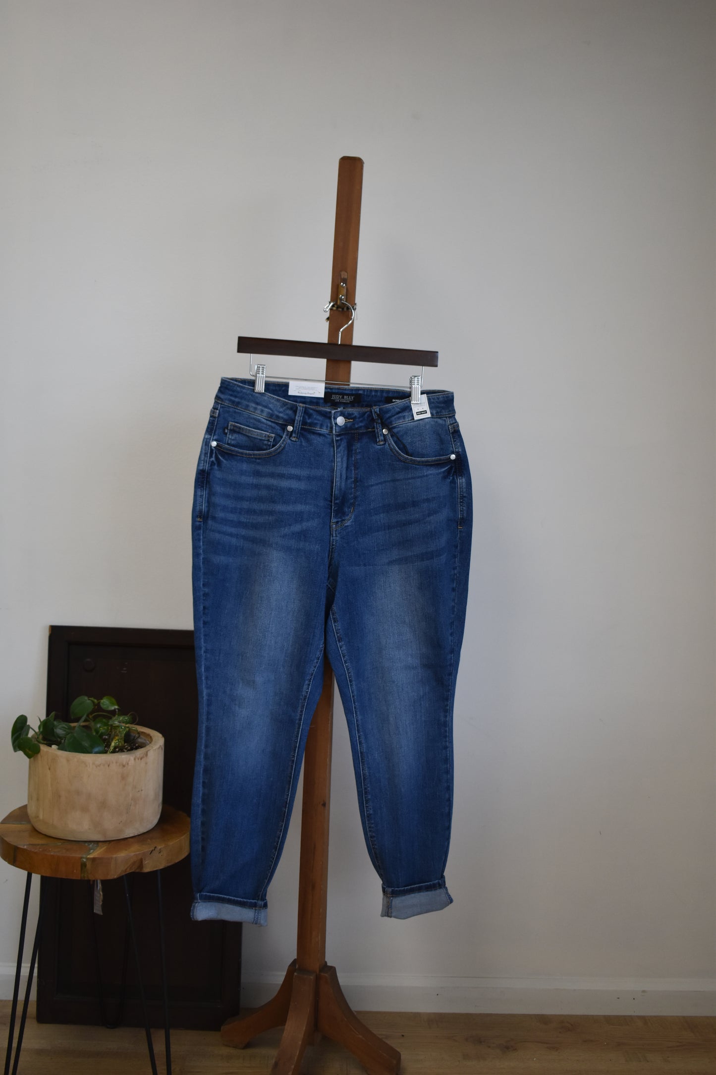 PLUS Judy Blue Dark Wash Skinny