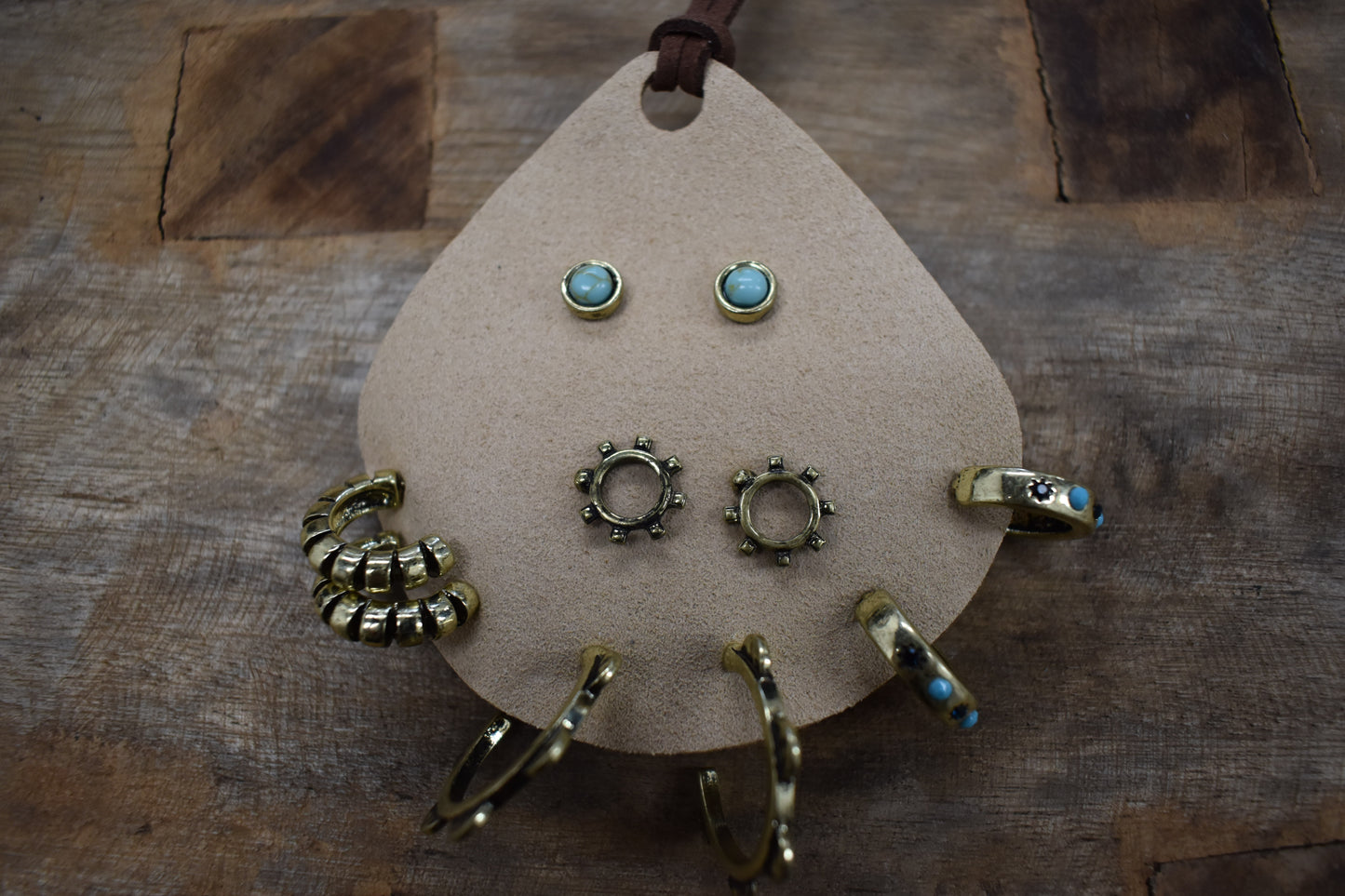 Multi Hoop Stud Earring Set
