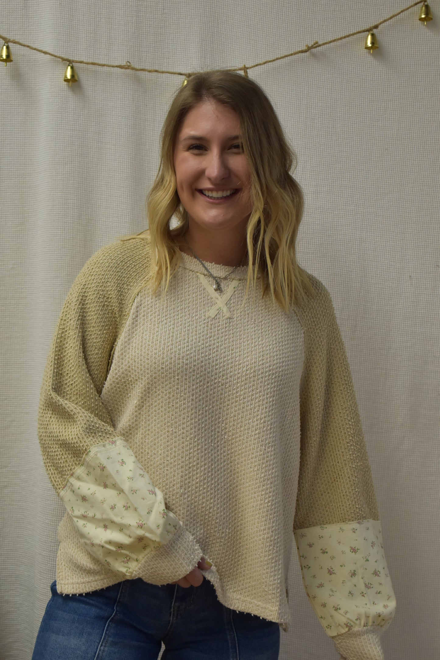 The Cream Nellie Top