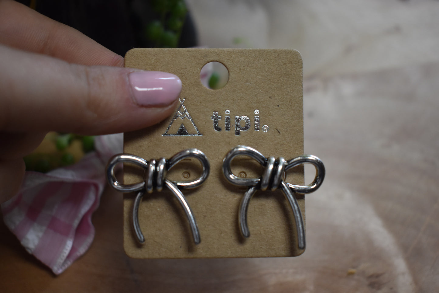 Western Wire Ribbon Earrings