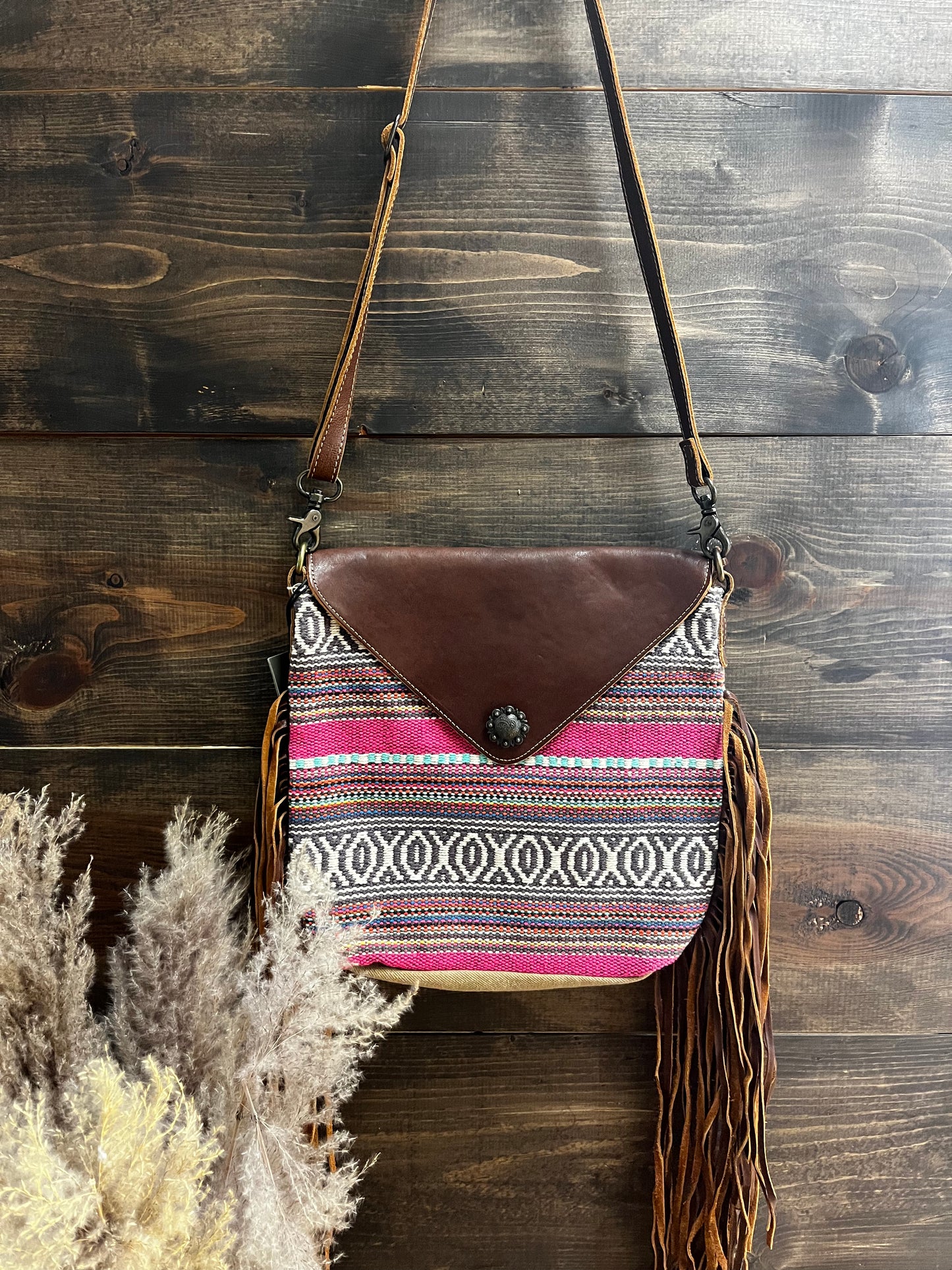 Pink Serape Purse